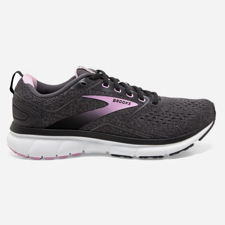 Brooks Transmit 3 Hardloopschoenen voor Dames Zwart/Grijs /Zwart (GXYNC-0945)